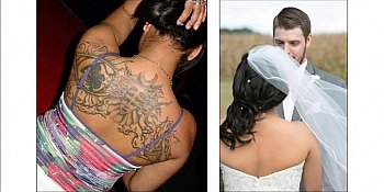 Wedding Day And Tattoos